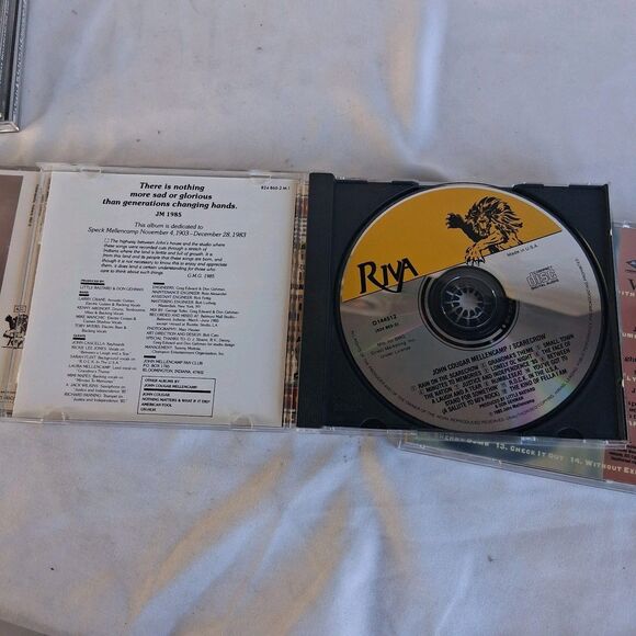 John Cougar Mellencamp CD Lot 5 Scarecrow American Fool Lonesome Jubilee Rock - Picture 5 of 7